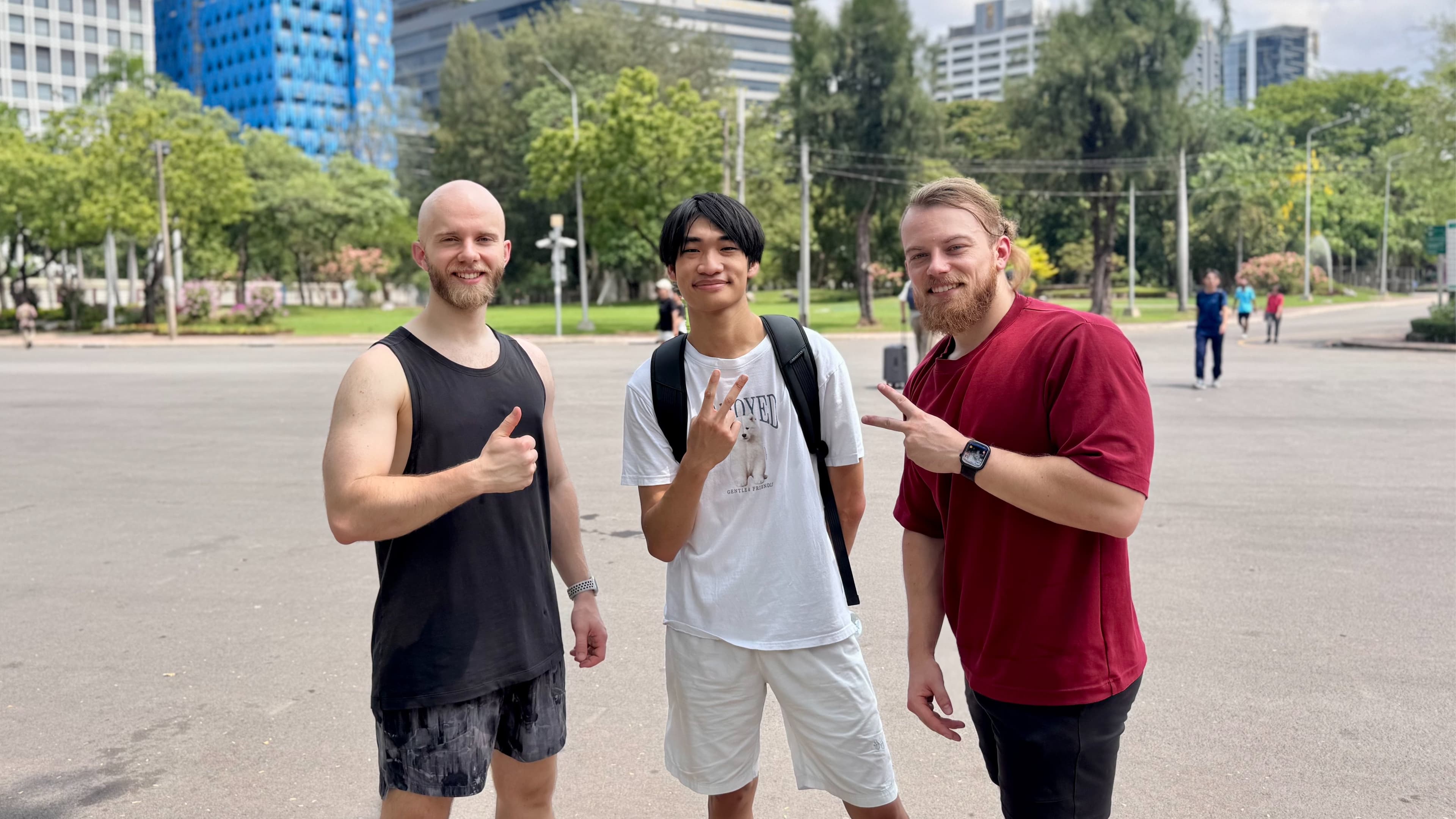 Lumphini Morning Run + Mobility Session